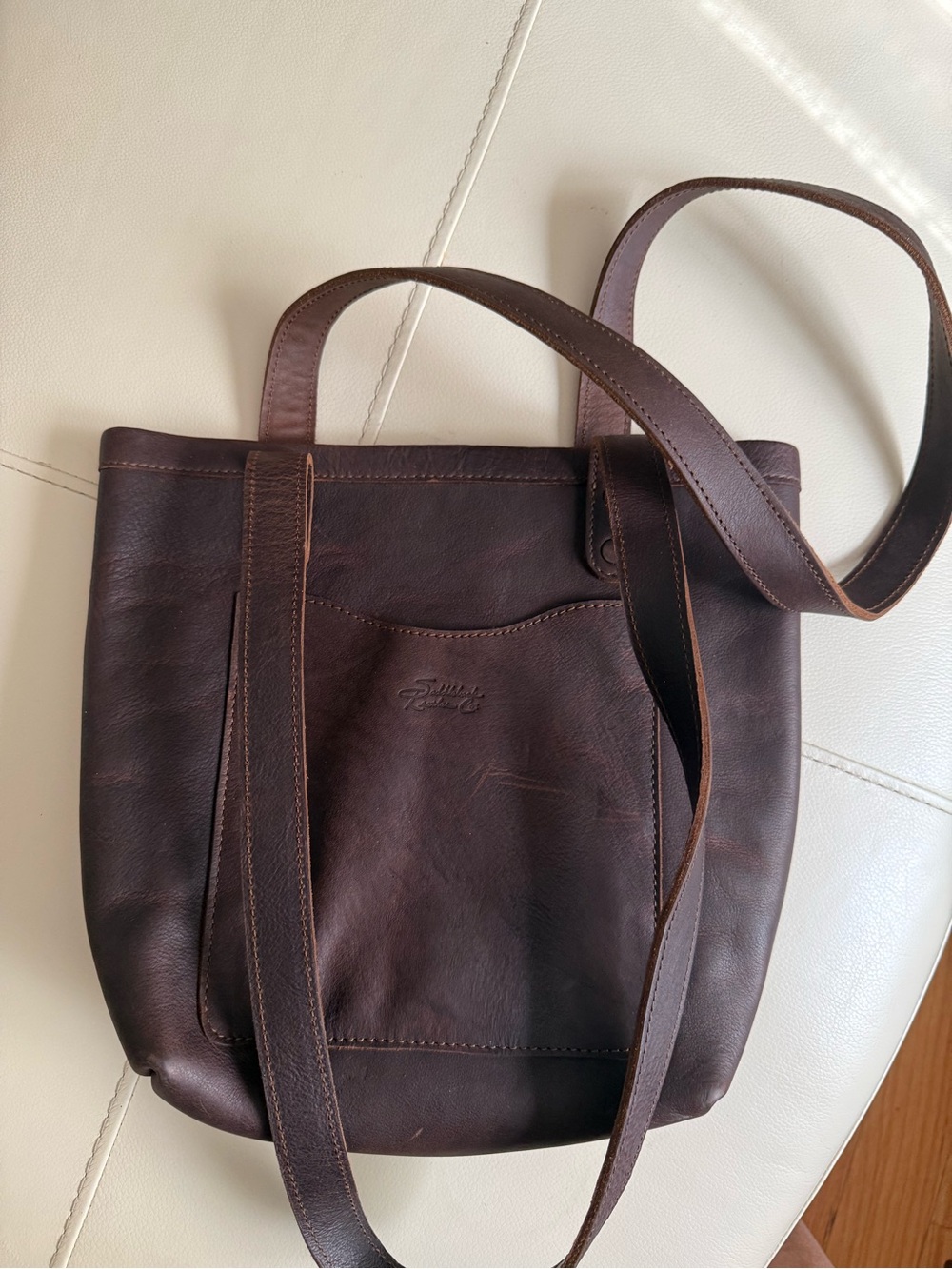 Saddleback Leather Company small Tote Bag - Brown